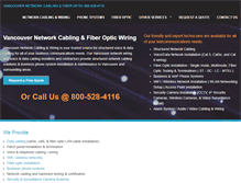 Tablet Screenshot of networkcablingvancouver.com
